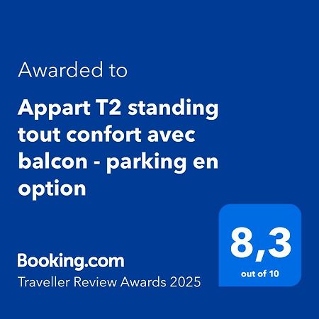 Appart T2 Standing Tout Confort Avec Balcon - Parking En Option Lione Esterno foto